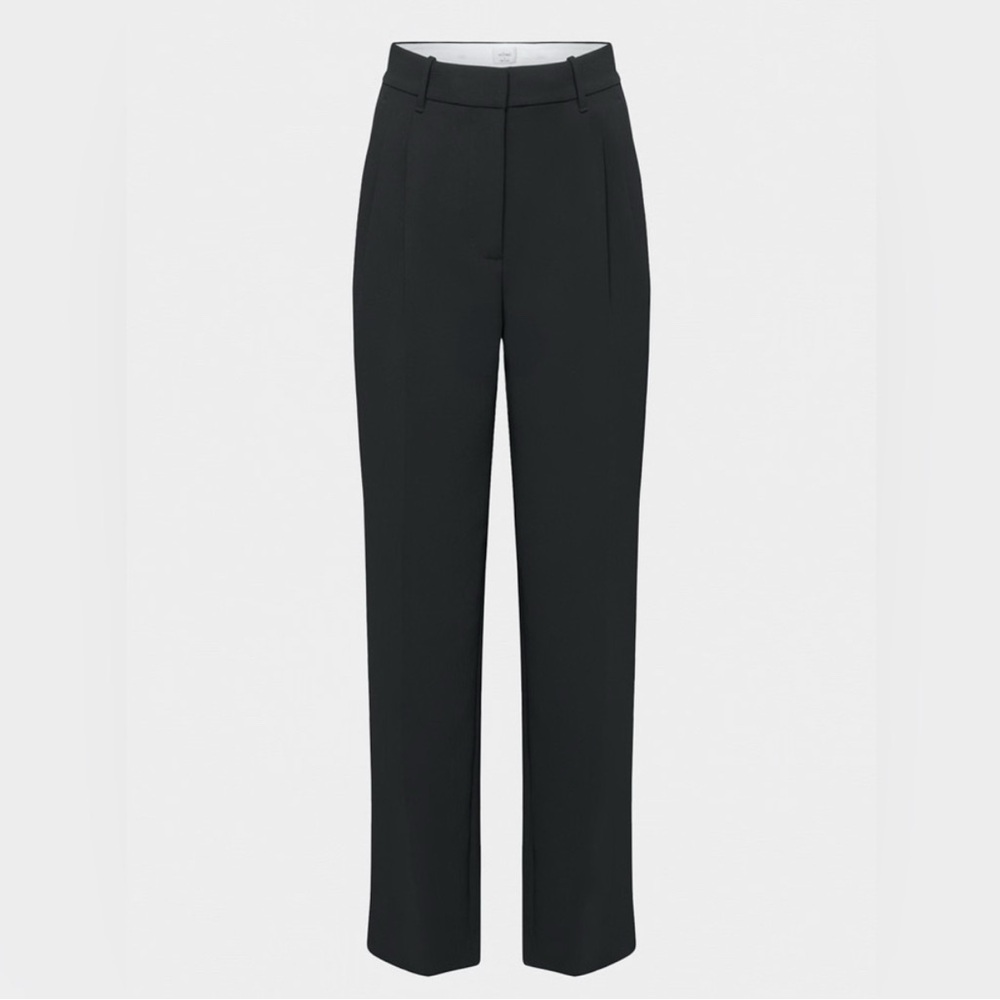 Aritzia Black Effortless Women's Trousers